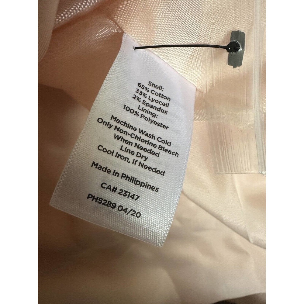 Talbots Polished Trench Coat Tie Belt Pink Women's Plus Size 3X - Picture 9 of 12